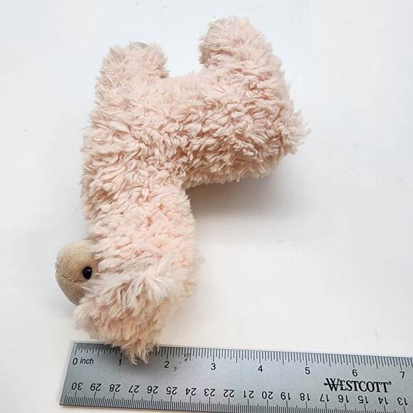 Steiff Leandro Llama Plush 6" Pink Fur Soft Cuddly Friends Stuffed Animal Toy - Picture 9 of 9